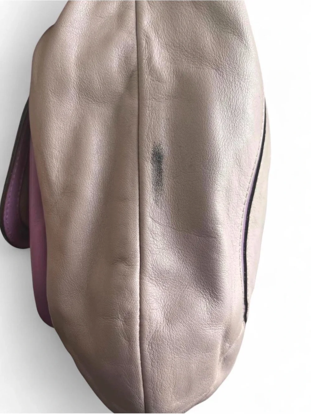 Coach Lavender Leather Shoulder Bag 💜